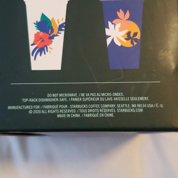 STARBUCKS REUSABLE SUMMER HOT CUPS - Picture 3 of 4